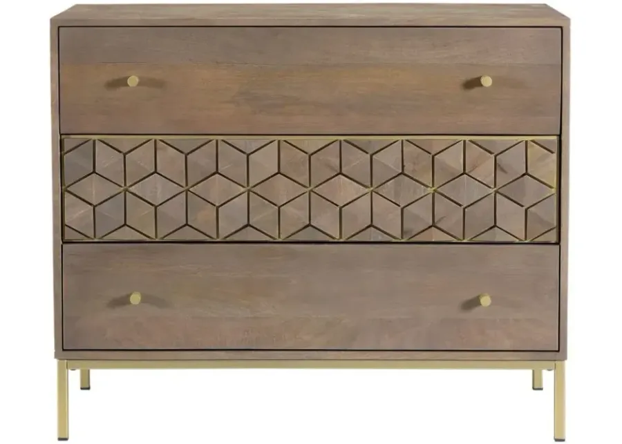 Corolla 3-Drawer Chest