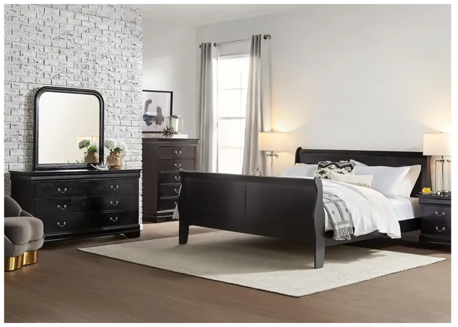 Luigi 3-Piece Full Bedroom Set