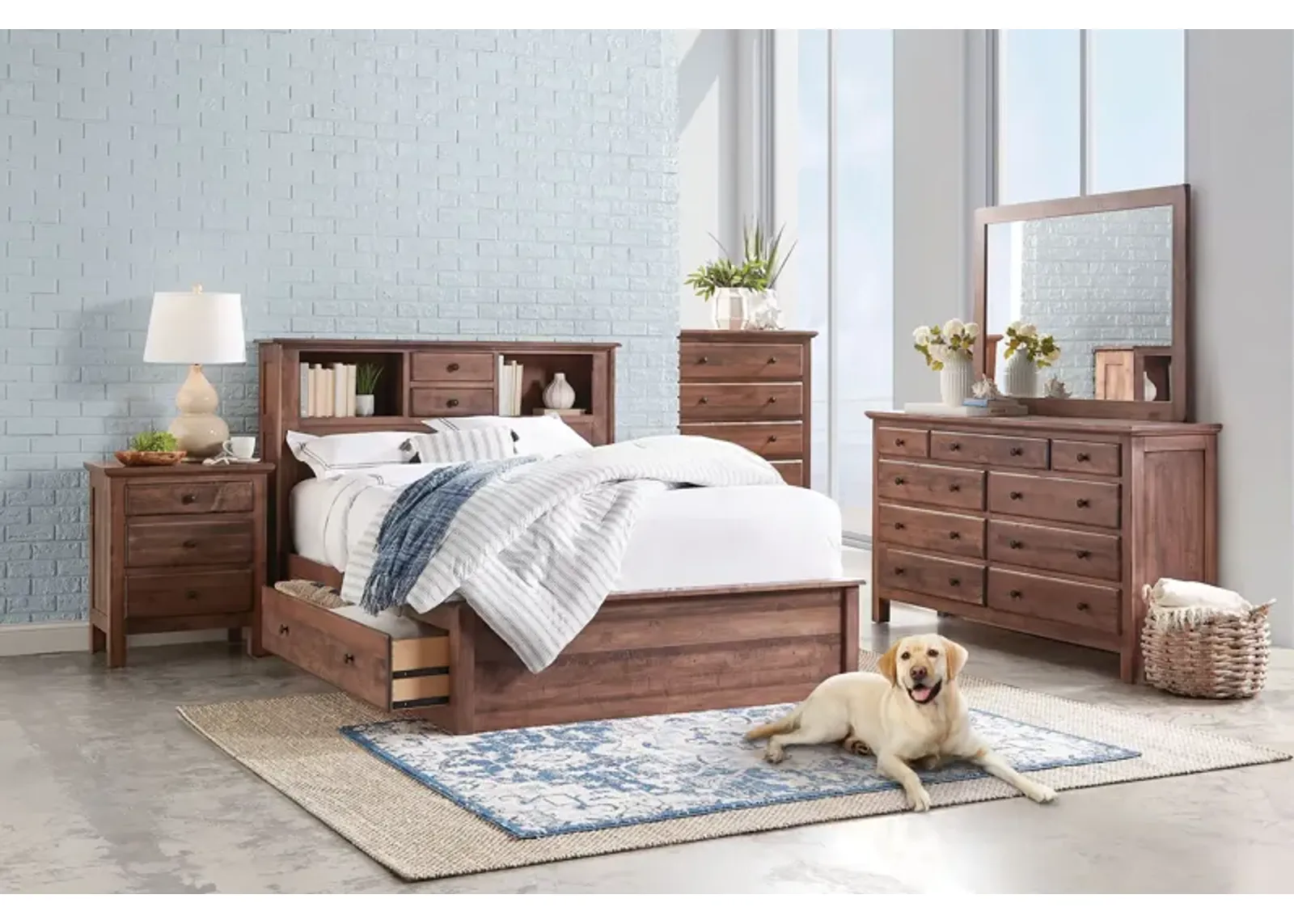 Lewiston 3-Piece Queen Storage Bedroom