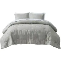 Nimbus Grey Twin Bedding and Sheet Set