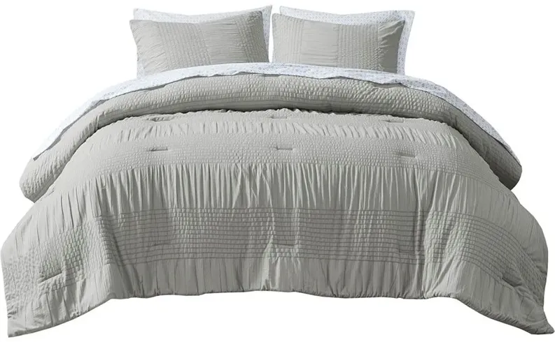 Nimbus Grey Twin Bedding and Sheet Set