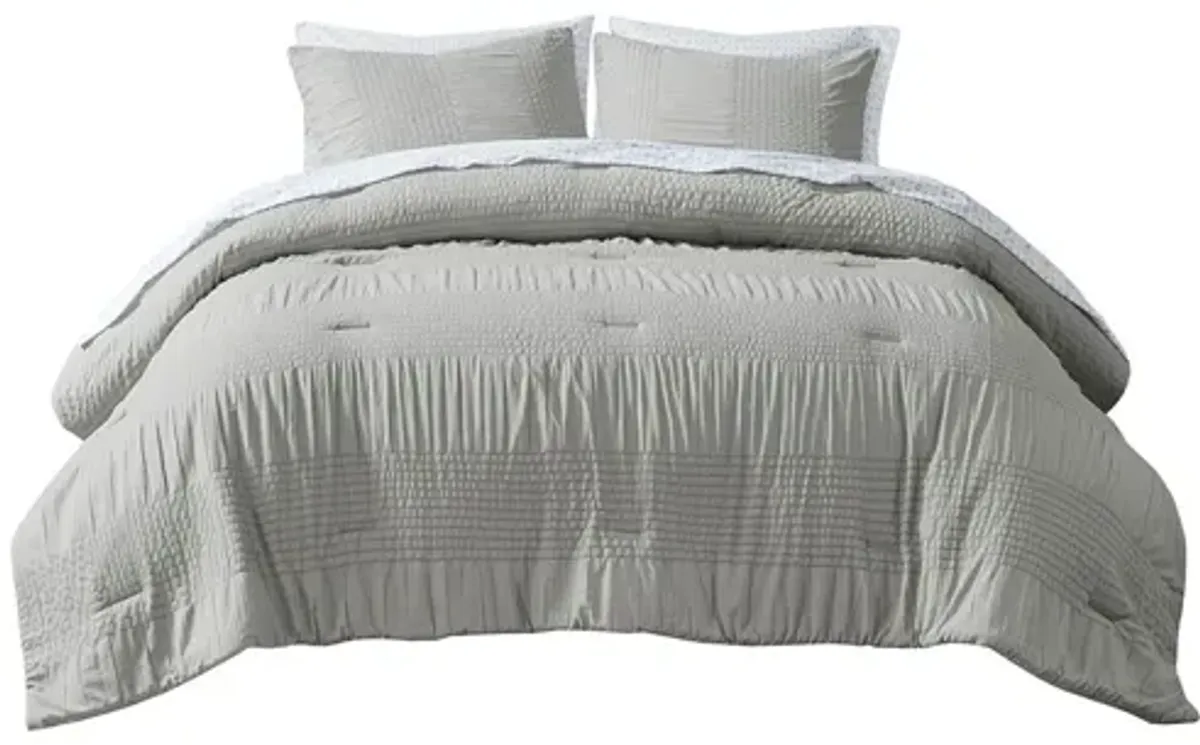 Nimbus Grey Full Bedding and Sheet Set