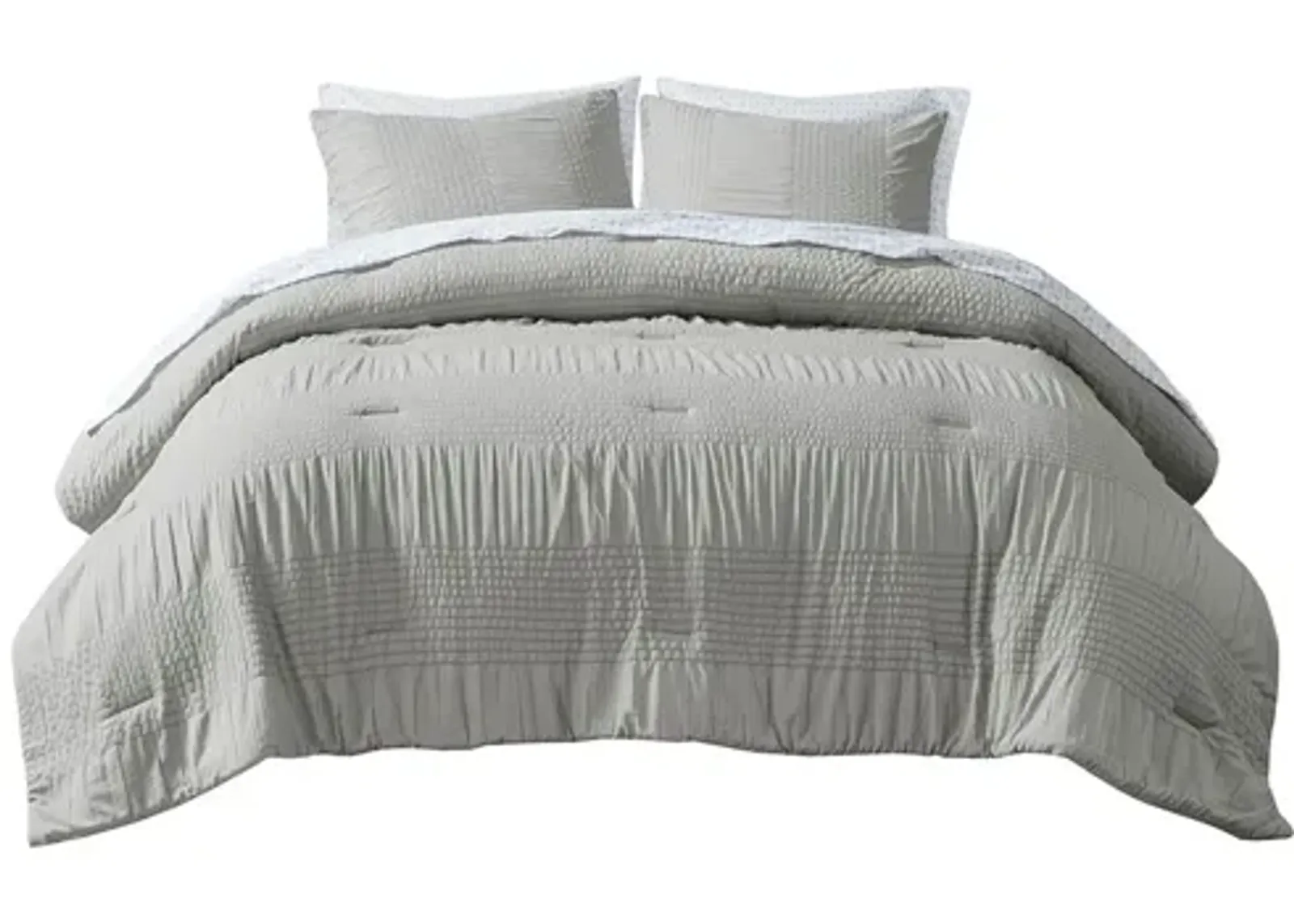 Nimbus Grey Queen Bedding and Sheet Set