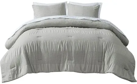 Nimbus Grey Queen Bedding and Sheet Set
