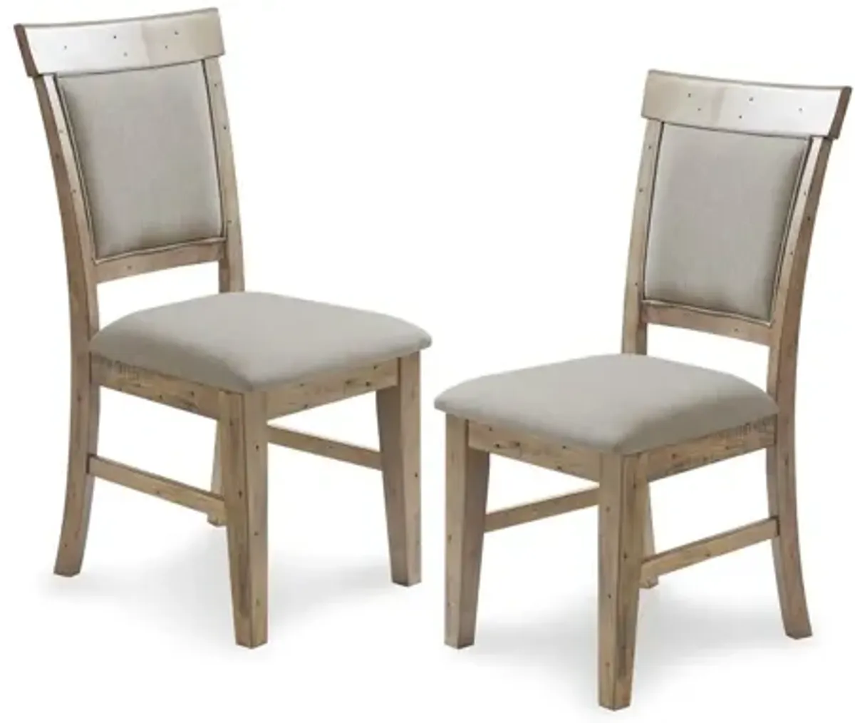 Oliver Grey Dining Side Chair, Set of 2