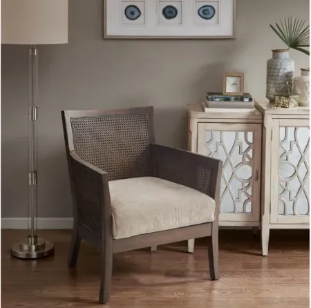 Diedra Espresso Accent Chair