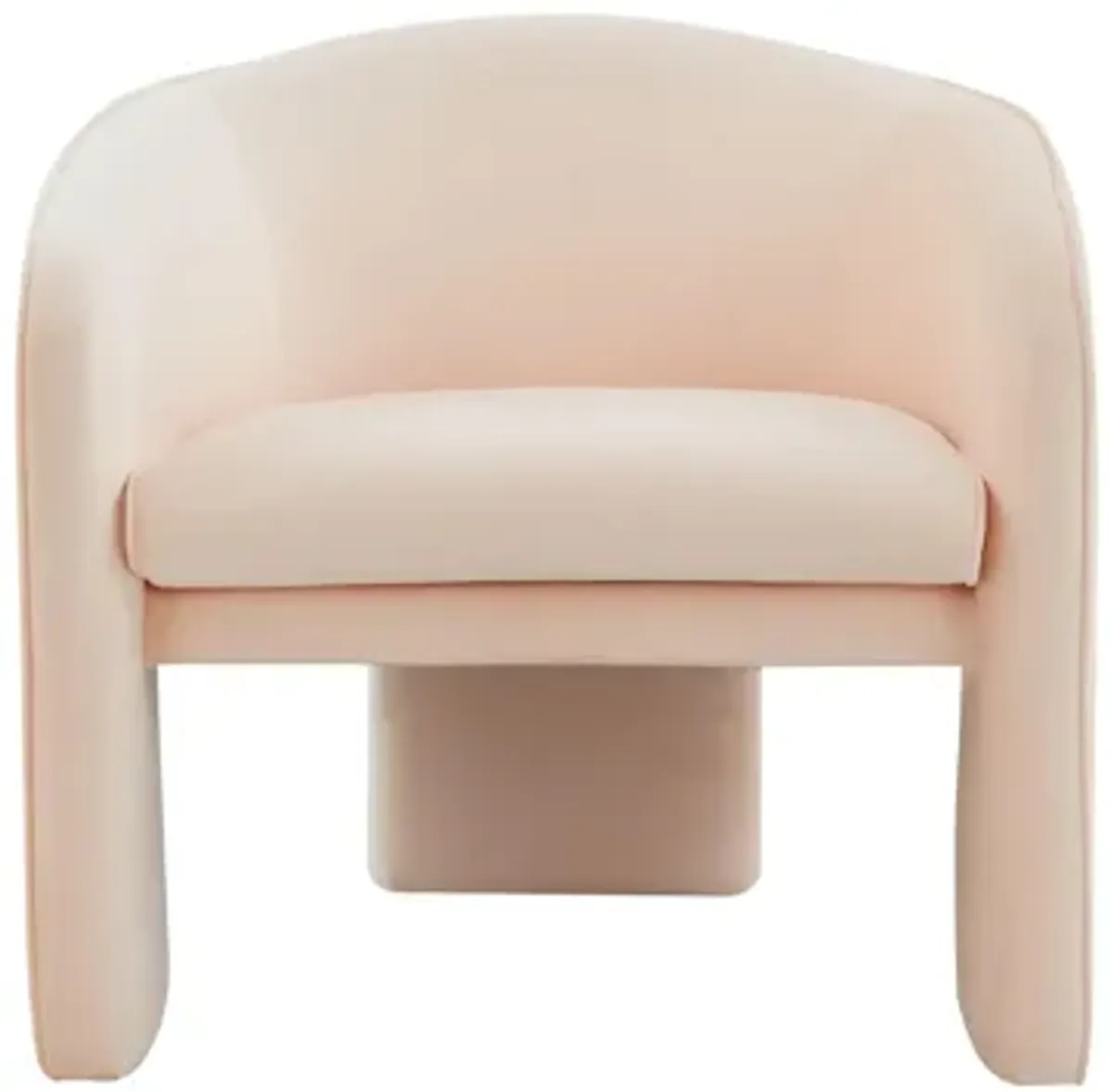 Marla Peche Velvet Accent Chair