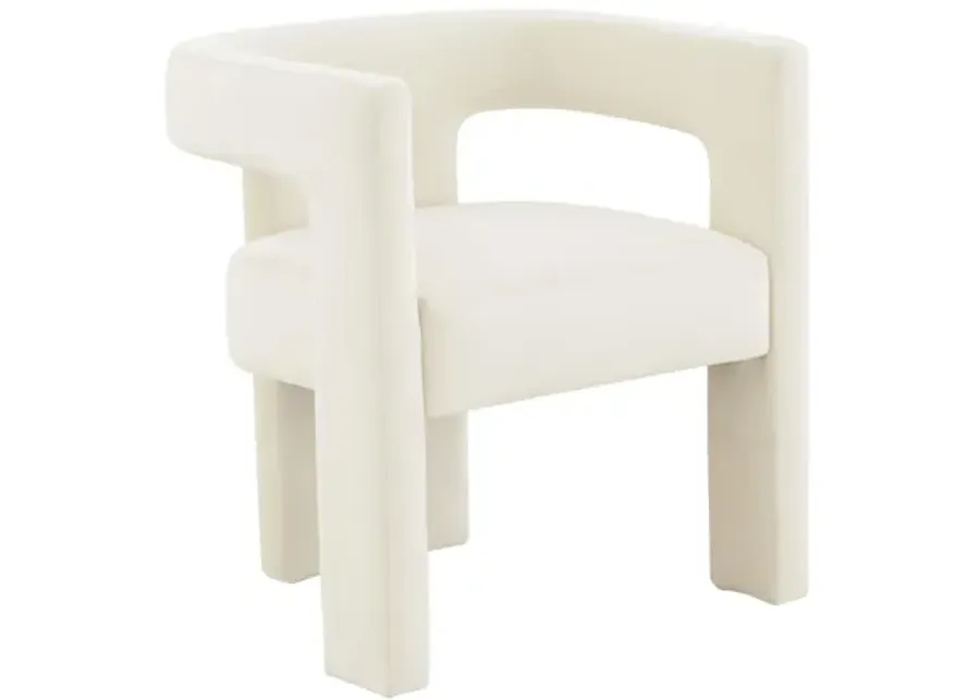 Sloane Cream Velvet Chair