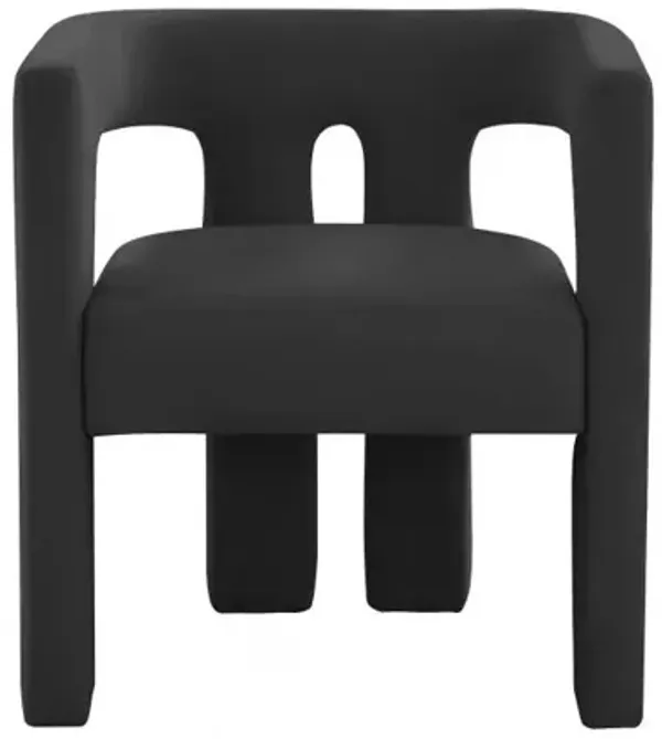 Sloane Black Velvet Chair