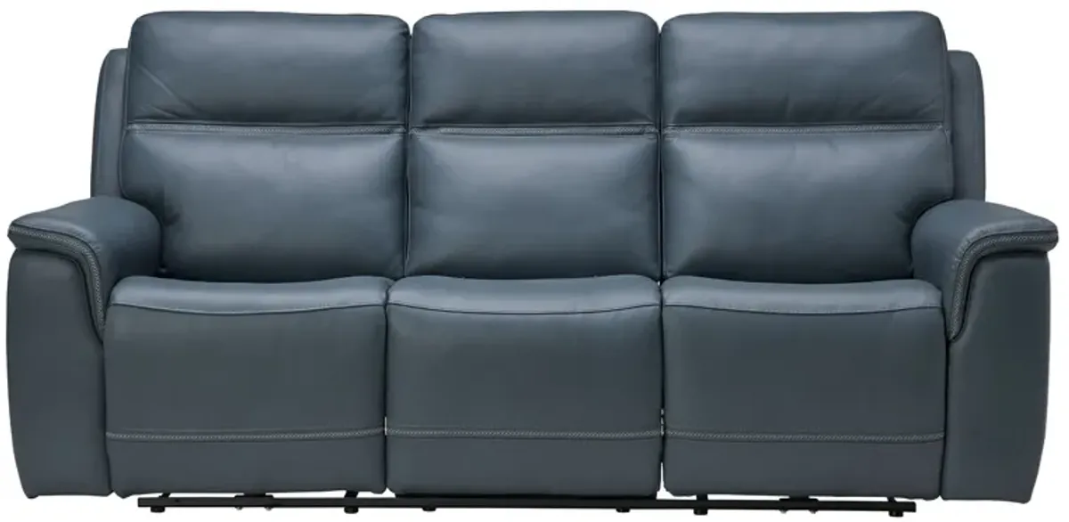 Stephen Triple Power Reclining Leather Sofa