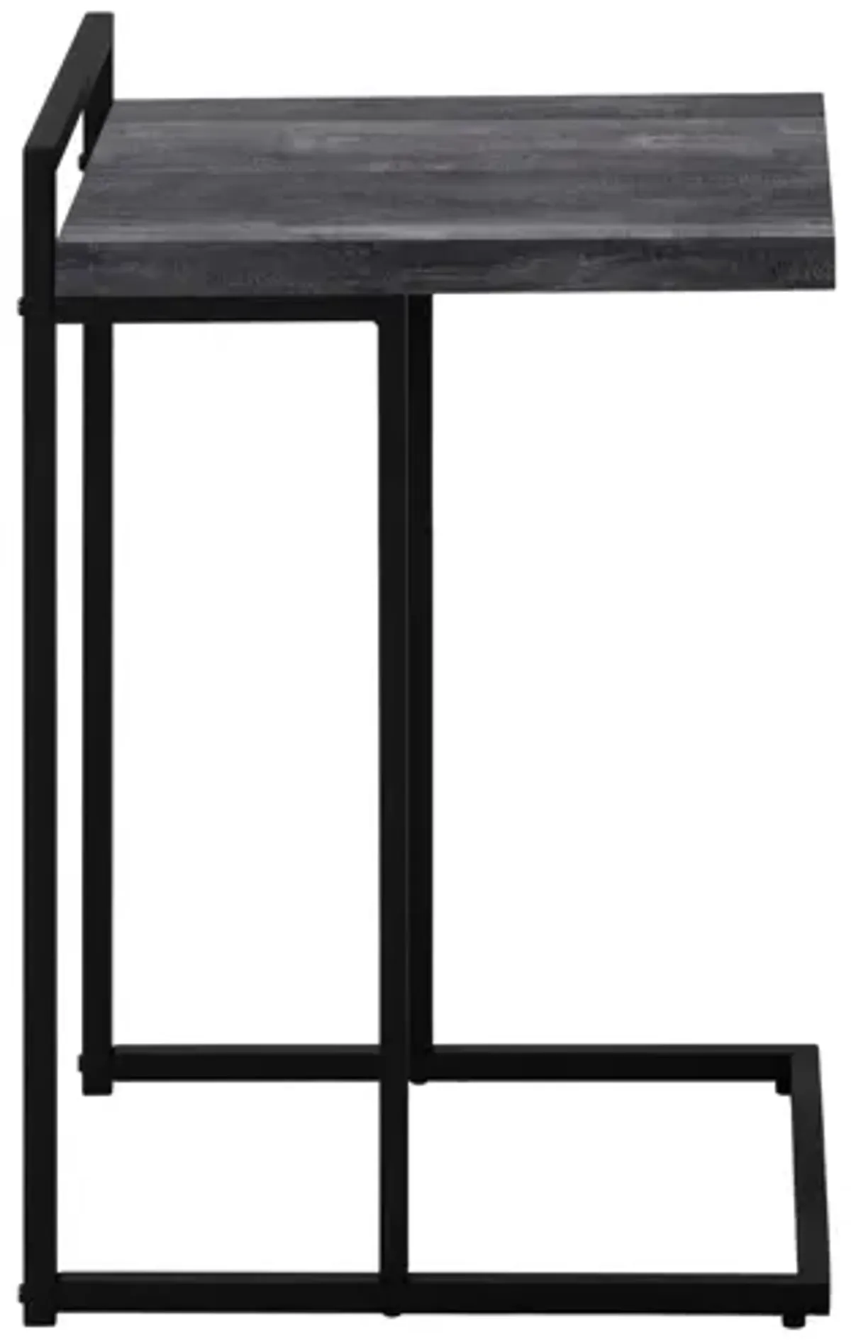 Black Reclaimed Wood Accent Table