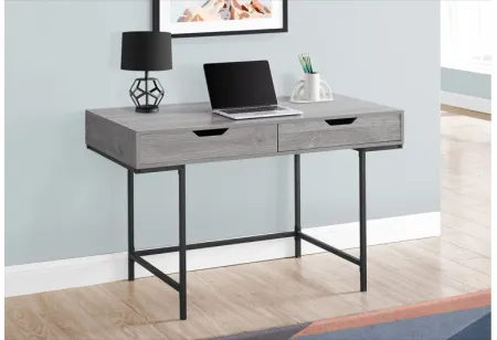 Grey Computer Desk