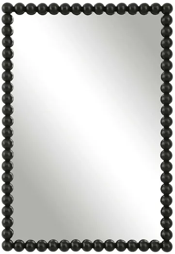 Serna Black Vanity Mirror