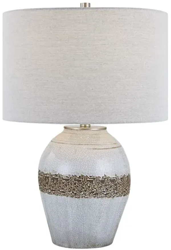Poul Crackled Table Lamp