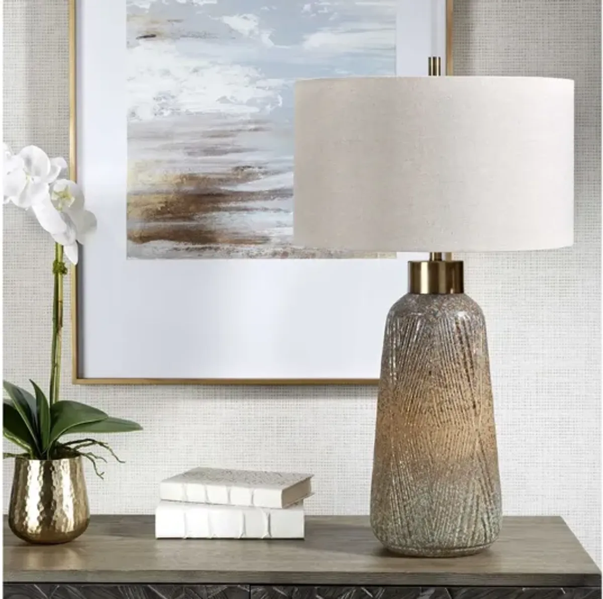 Western Sky Ceramic Table Lamp