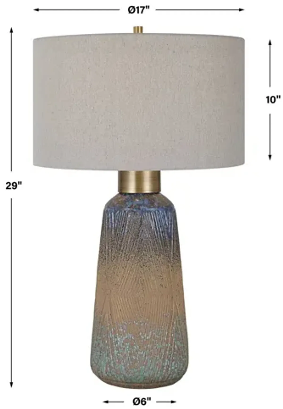 Western Sky Ceramic Table Lamp