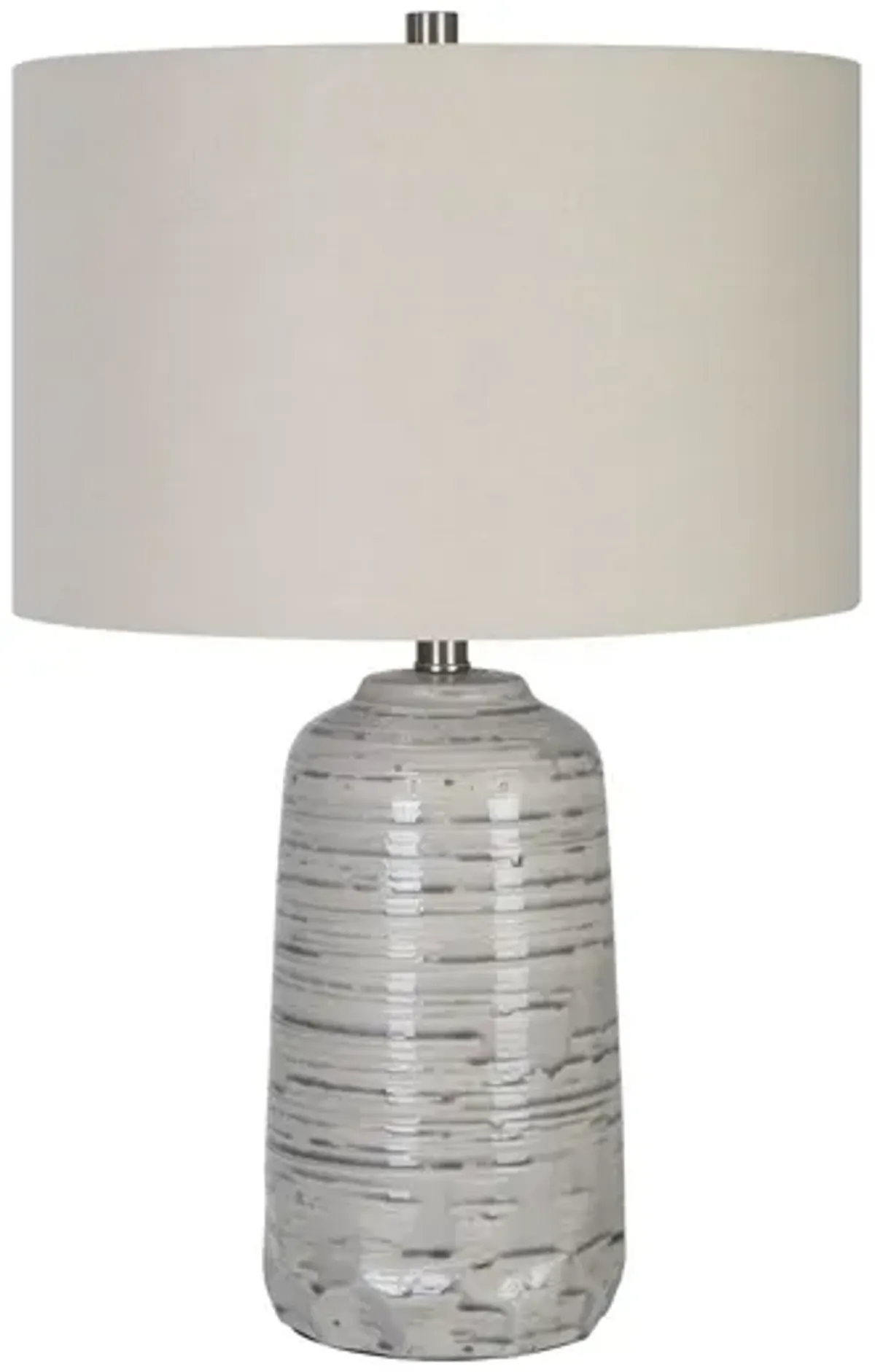 Cyclone Ivory Table Lamp