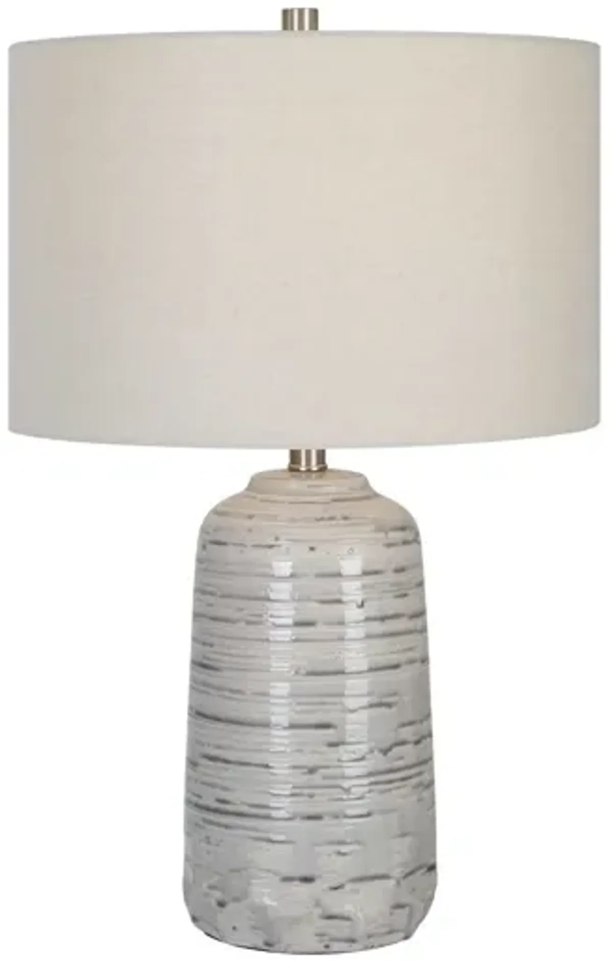 Cyclone Ivory Table Lamp