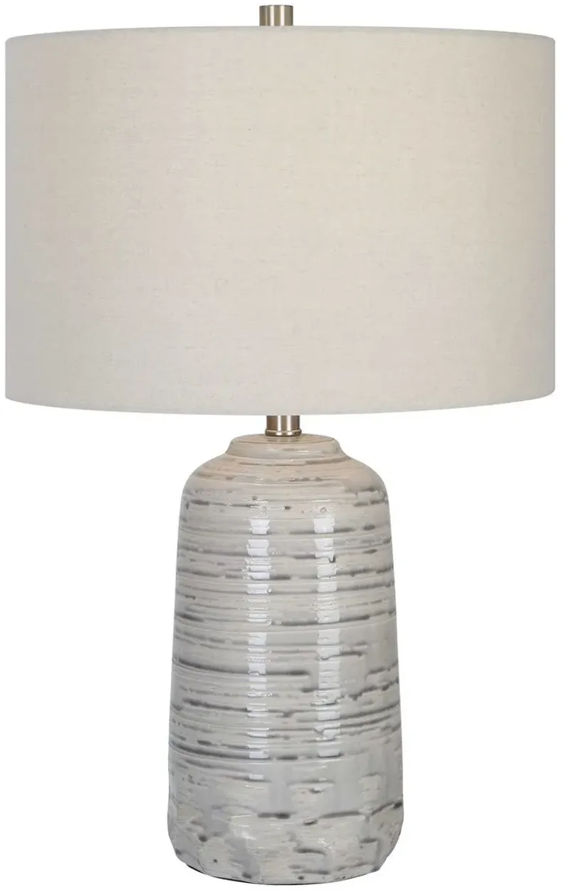 Cyclone Ivory Table Lamp