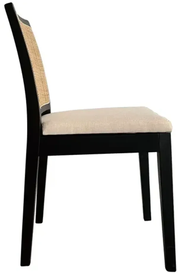 Orville Dining Chair Black, Set of 2