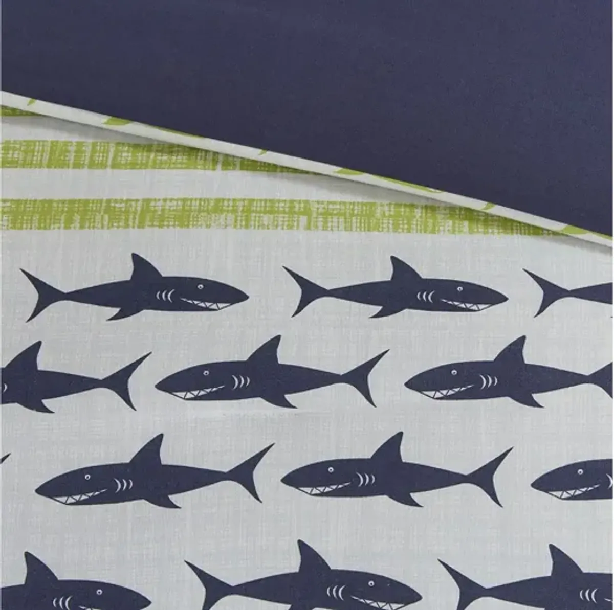 Finn Shark 4-Piece Twin Comforter Set