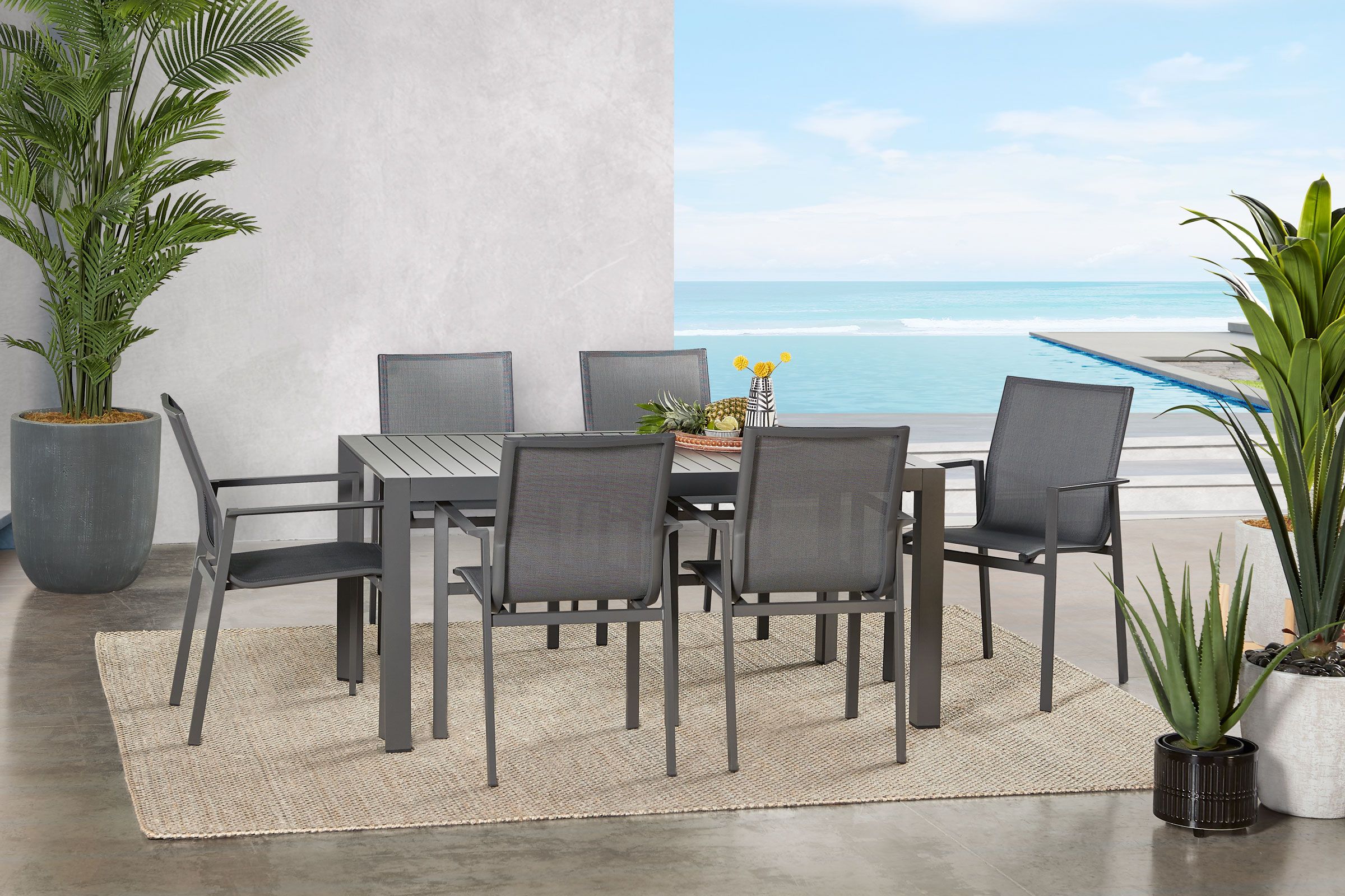 Amalfi 7Piece Patio Dining Set