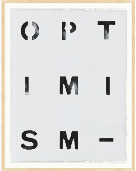 Optimistic - 42x54" Giclee Print