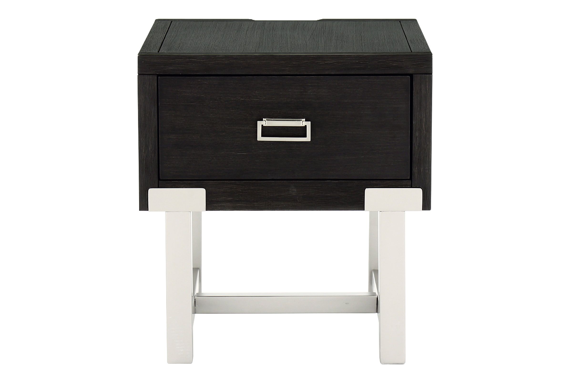 Chisago End Table with USB Ports & Outlets by Millennium