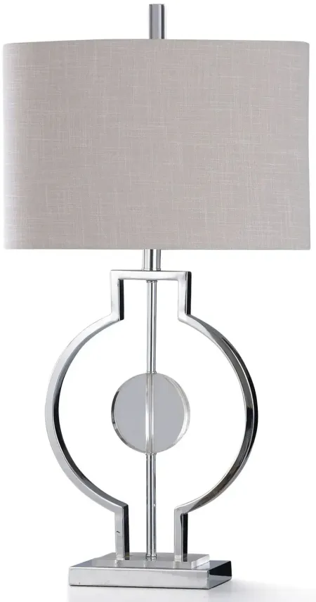 Zorzi Silver Table Lamp