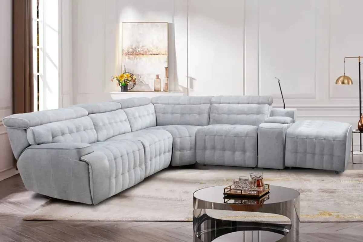 Dexter Zero Gravity Dual Power Reclining 7-Piece Sectional