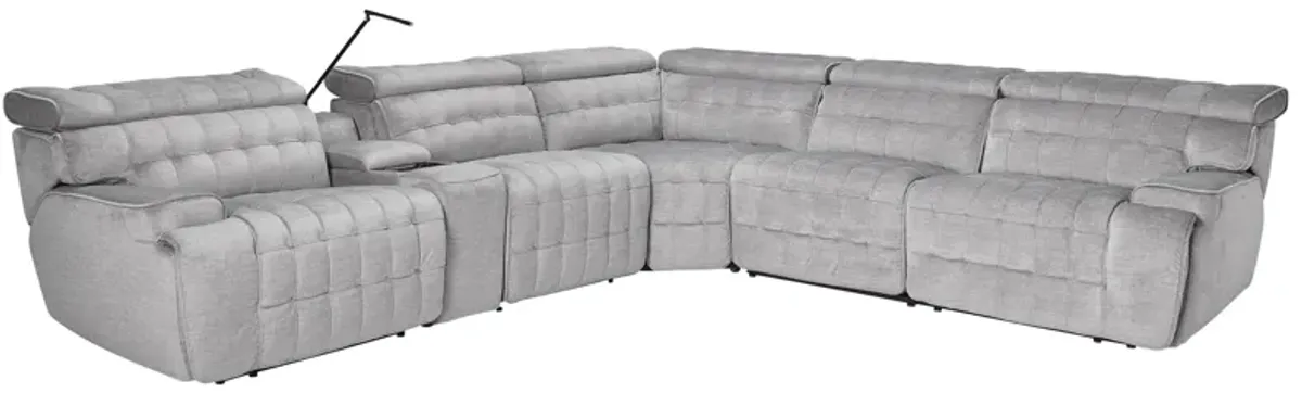 Dexter Zero Gravity Dual Power Reclining 6-Piece Sectional