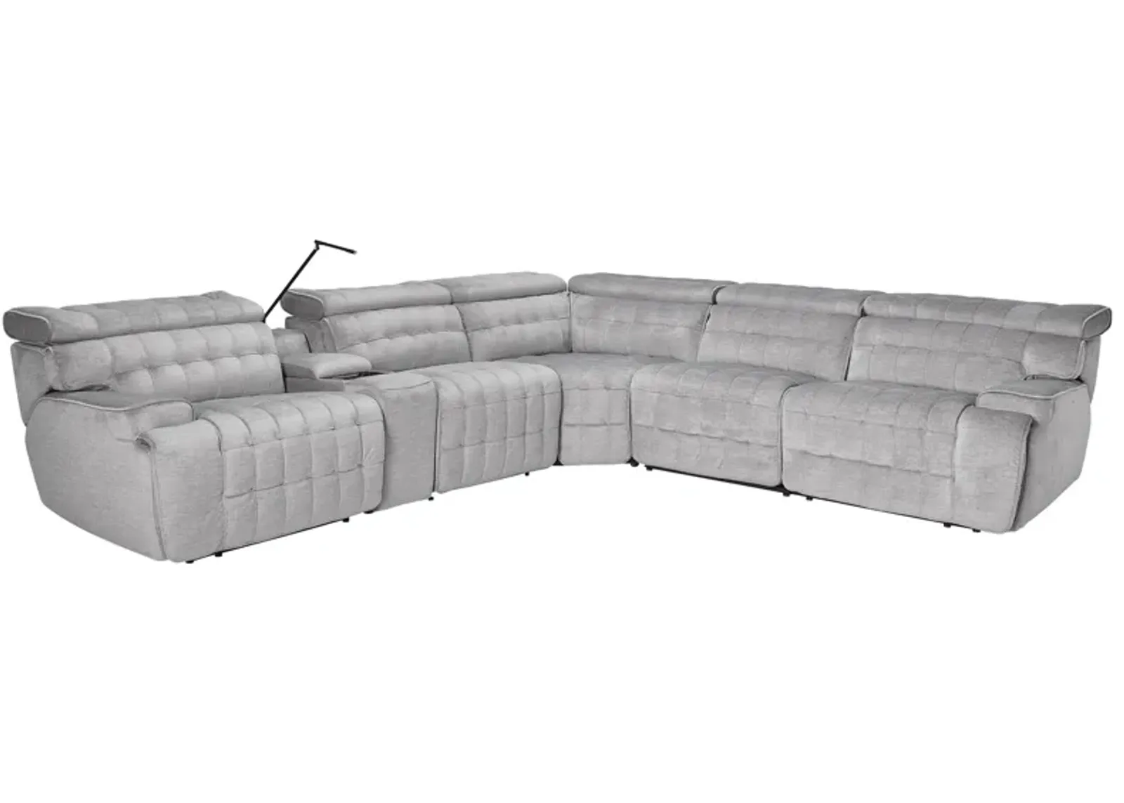 Dexter Zero Gravity Dual Power Reclining 6-Piece Sectional