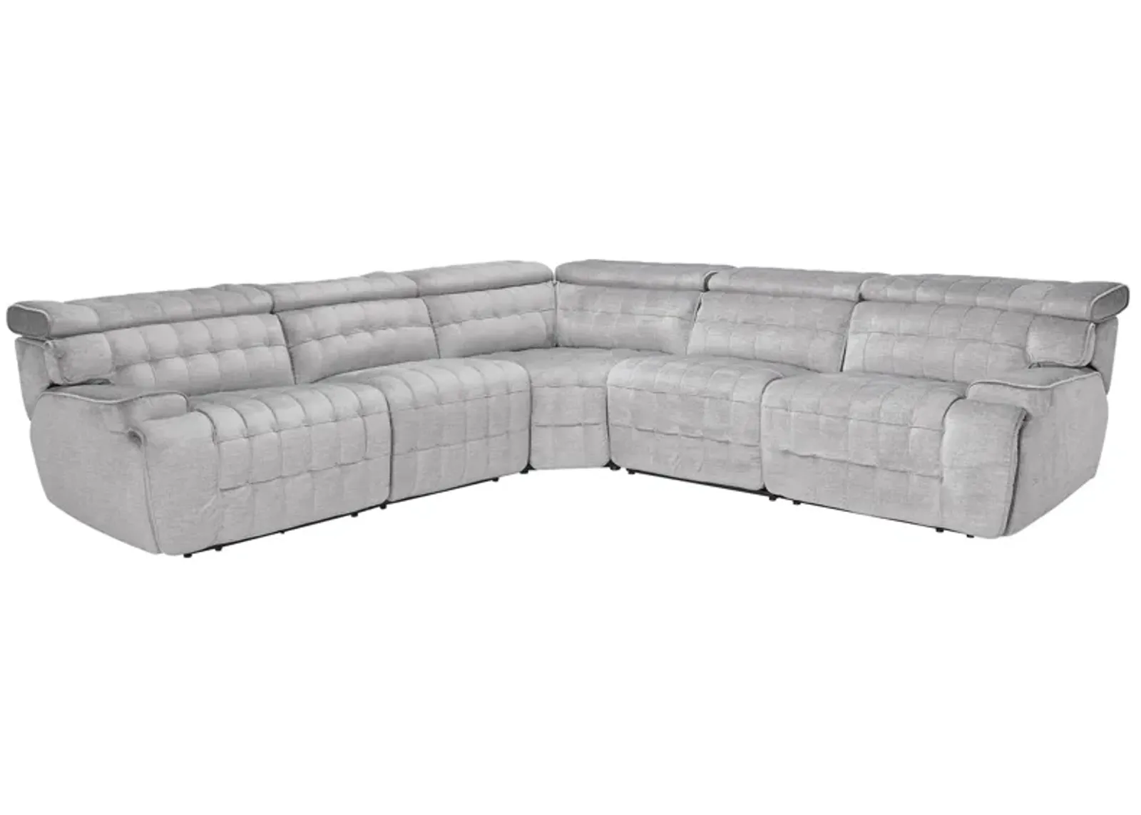 Dexter Zero Gravity Dual Power Reclining 5-Piece Sectional