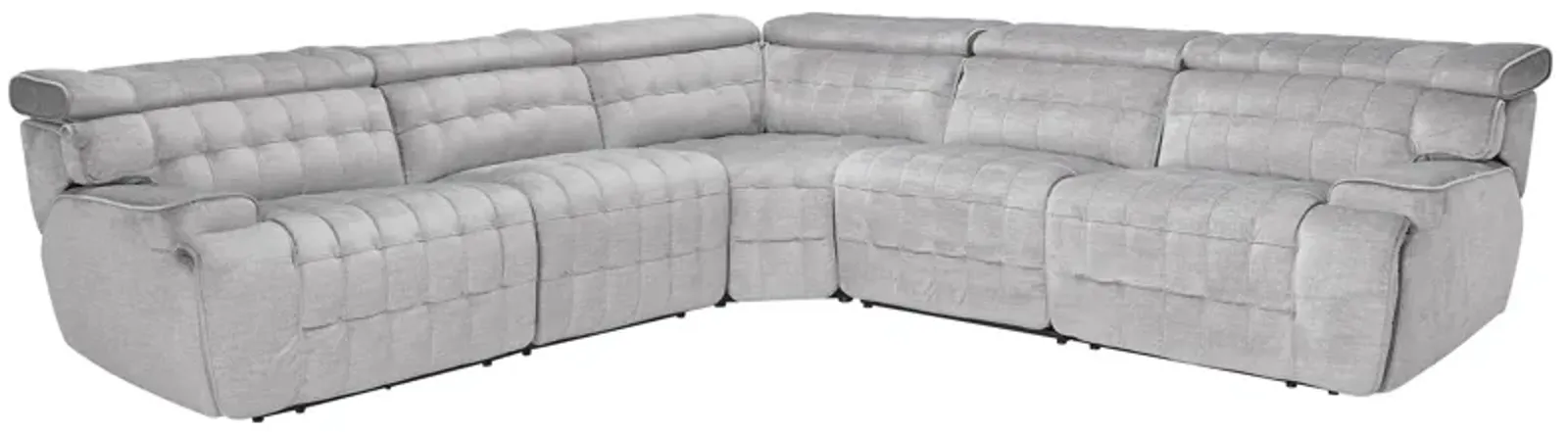 Dexter Zero Gravity Dual Power Reclining 5-Piece Sectional