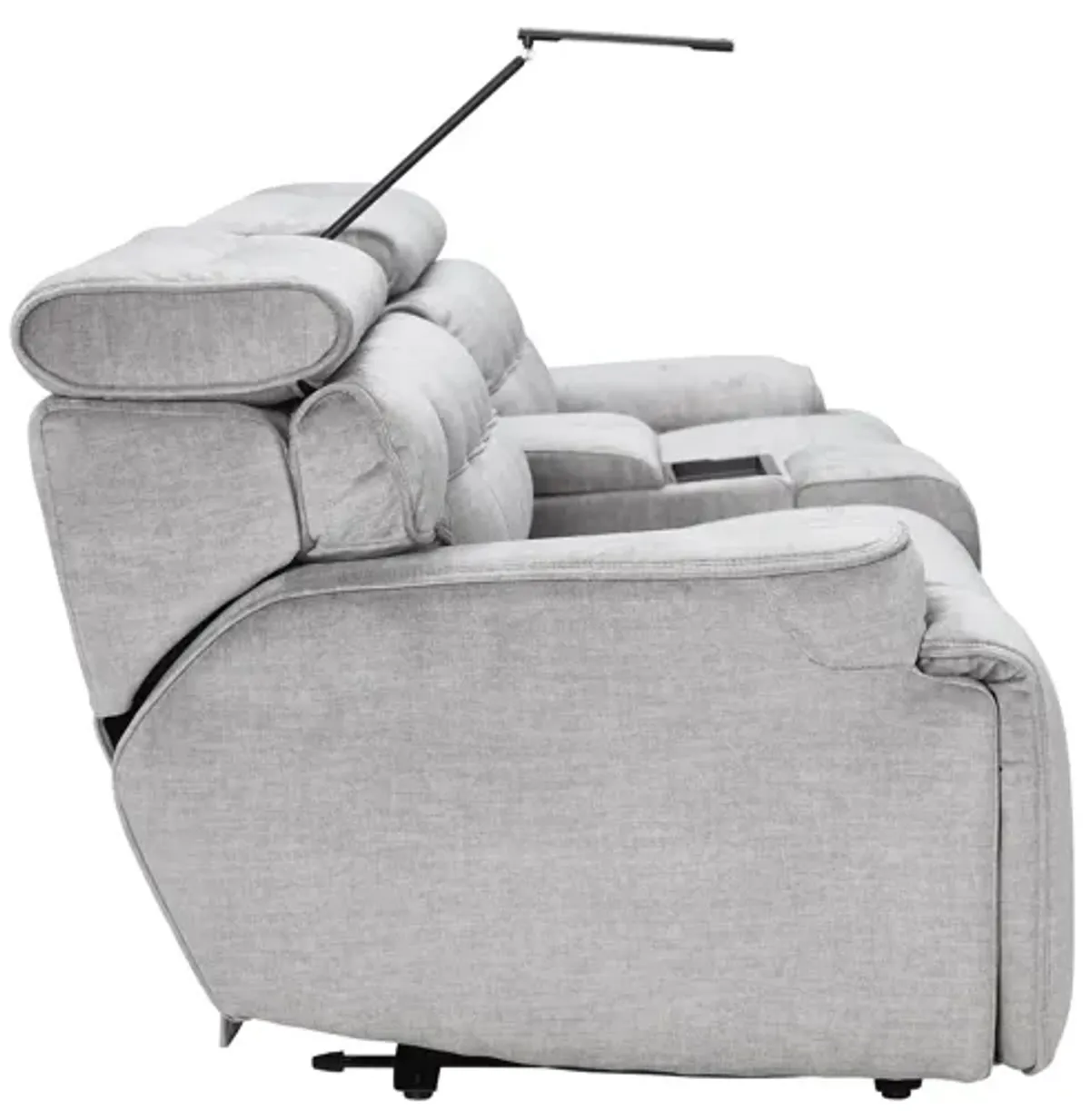 Dexter Zero Gravity Dual Power Reclining Console Loveseat