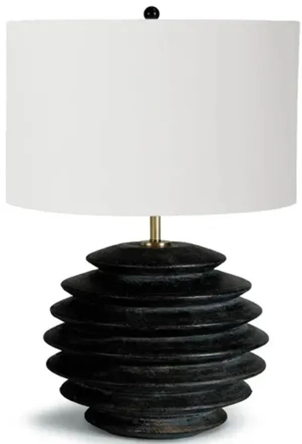 Accordion Table Lamp Round by Regina Andrew