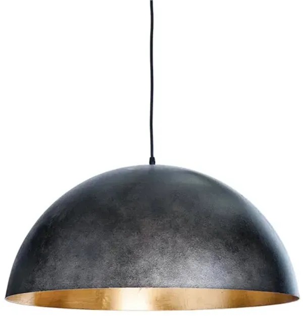 Sigmund Black and Gold Large Pendant by Regina Andrew