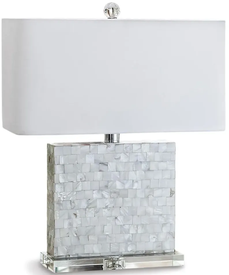 Bliss Mother of Pearl Table Lamp by Regina Andrew