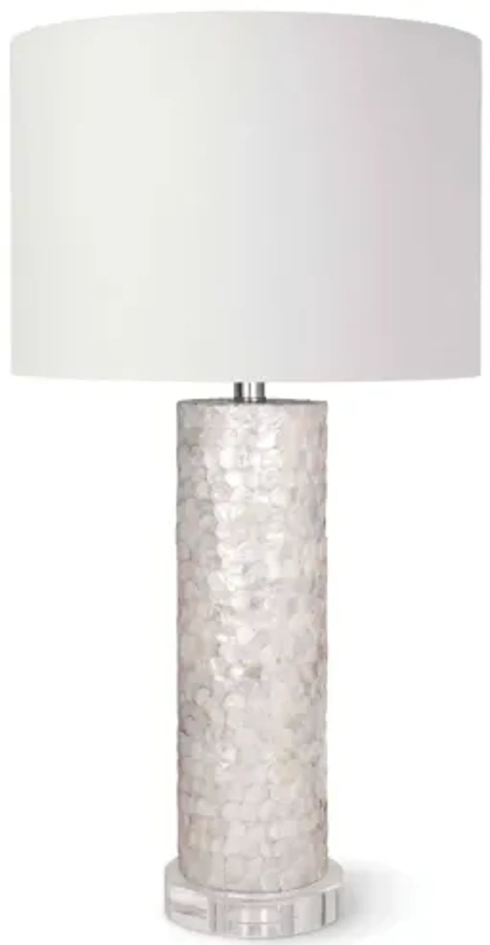 Scalloped Capiz Table Lamp by Regina Andrew