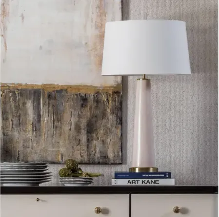 Audrey Blush Ceramic Table Lamp by Regina Andrew