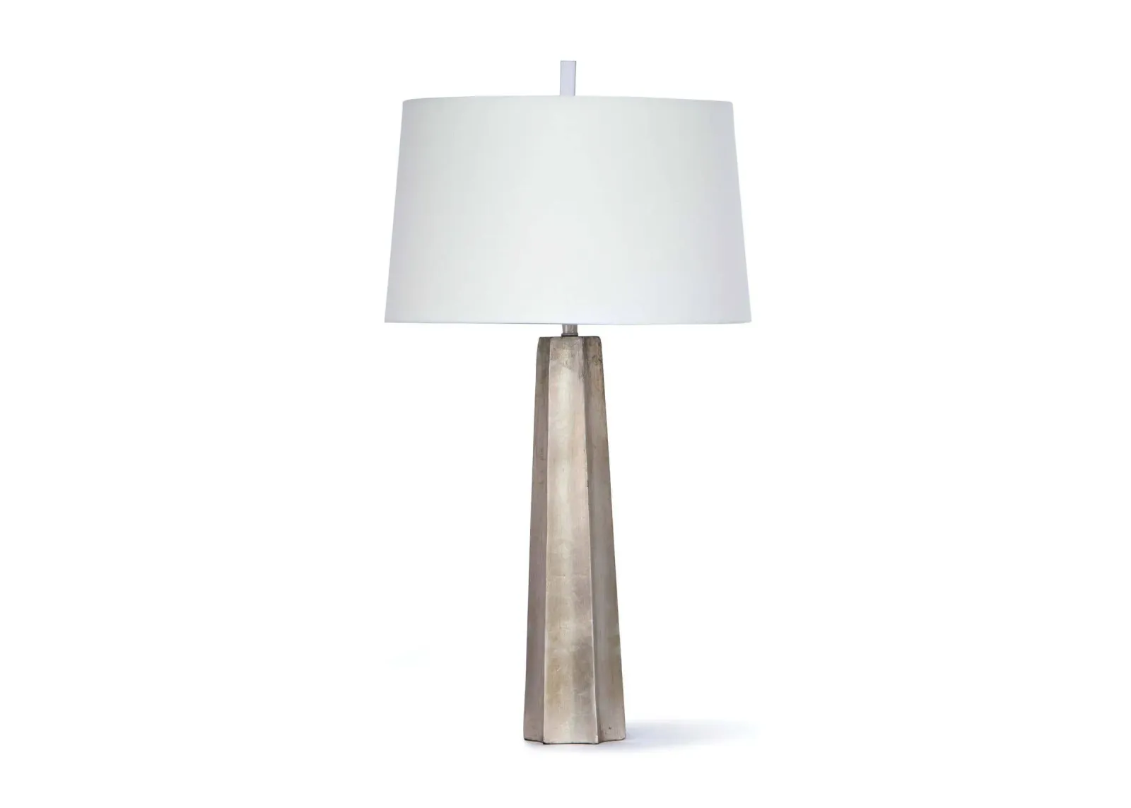 Celine Ambered Silver Leaf Table Lamp by Regina Andrew