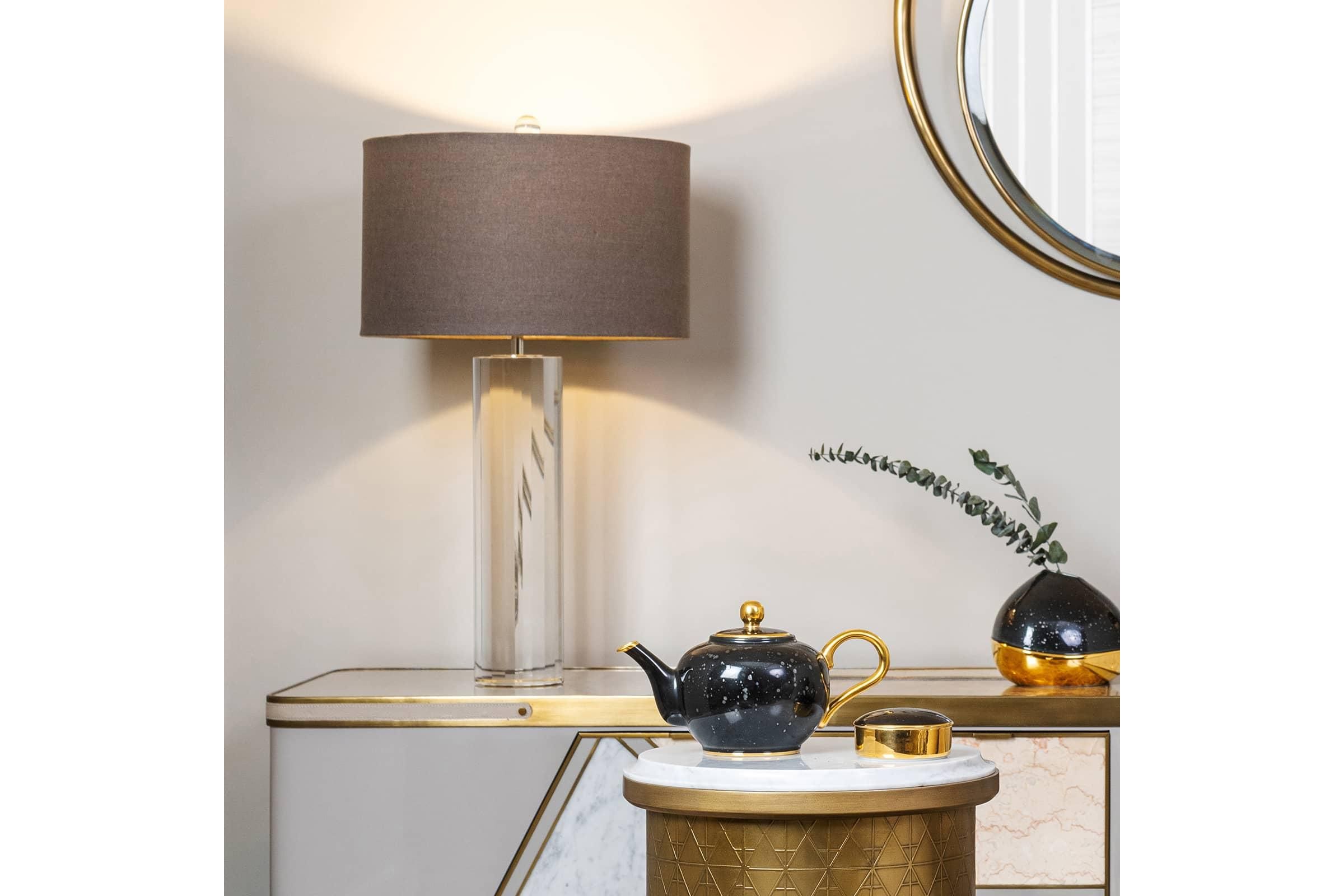 Romeo Crystal Table Lamp by Regina Andrew