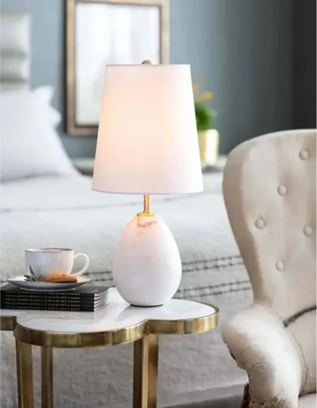 Jared Alabaster Mini Lamp by Regina Andrew