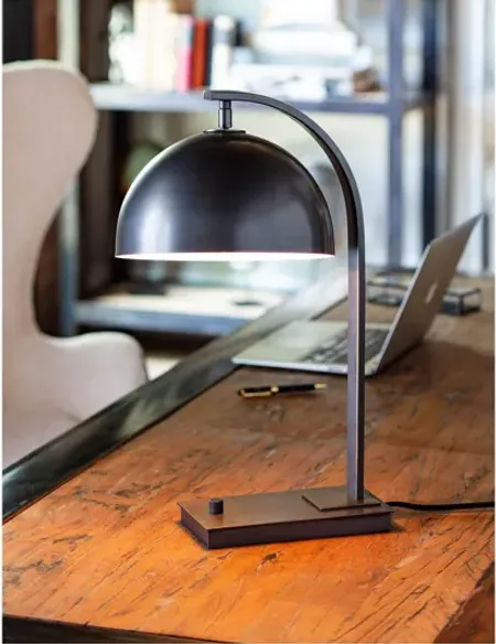 Otto Natural Brass Desk Lamp by Regina Andrew