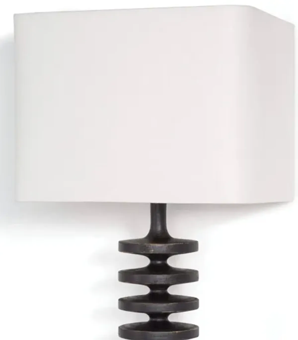 Fishbone Ebony Sconce by Regina Andrew