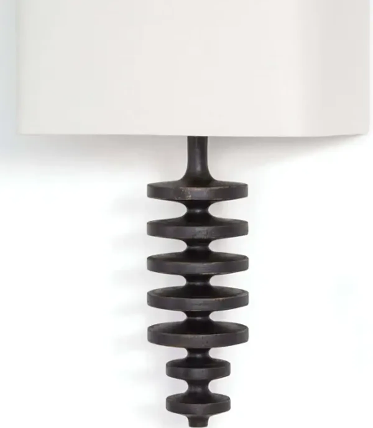 Fishbone Ebony Sconce by Regina Andrew