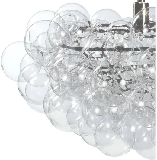 Bubbles Clear Chandelier by Regina Andrew