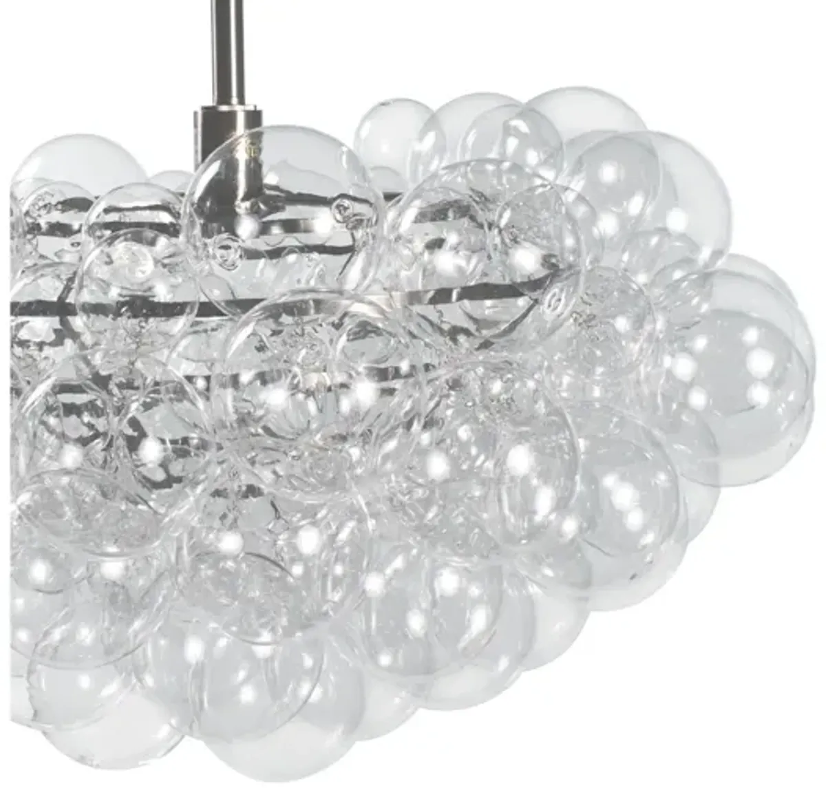 Bubbles Clear Chandelier by Regina Andrew