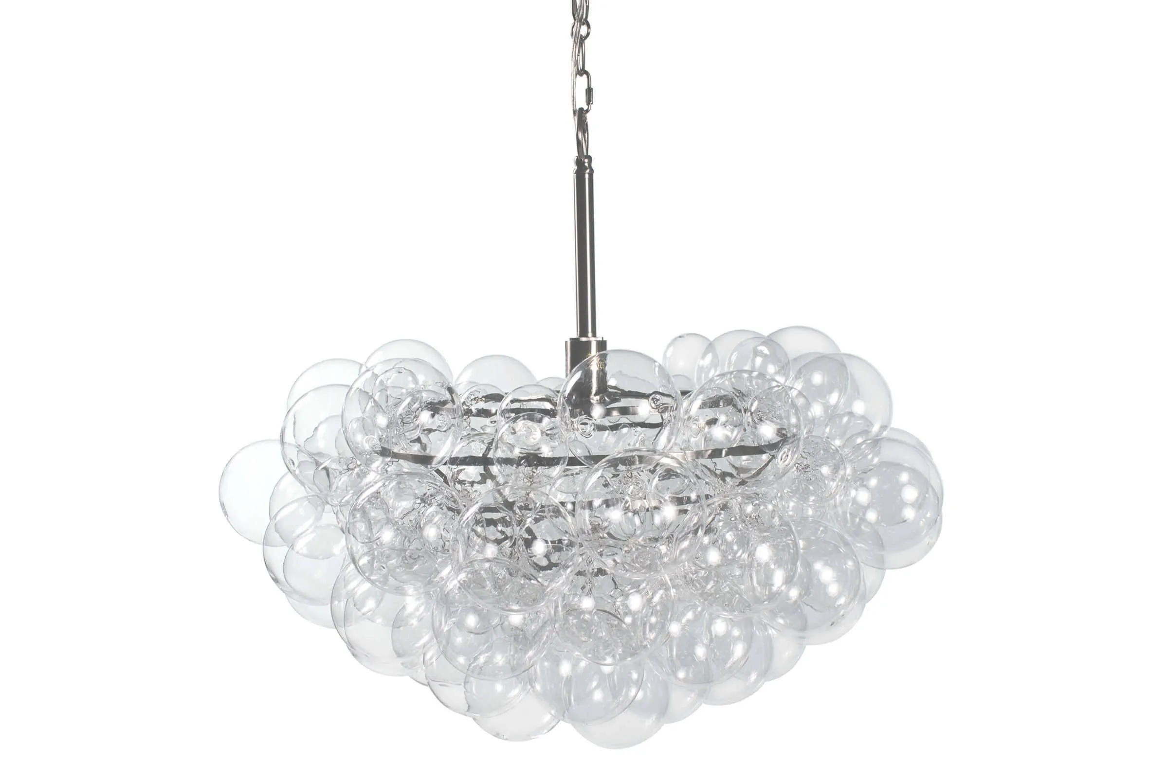 Bubbles Clear Chandelier by Regina Andrew