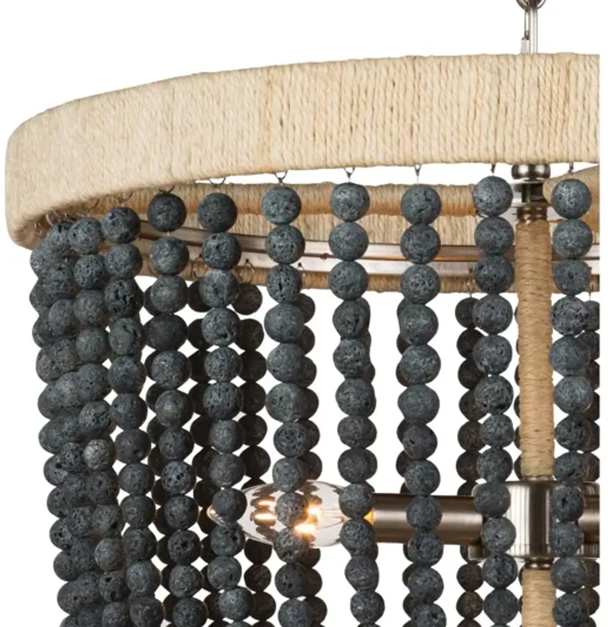 Milos Denim Blue Chandelier by Regina Andrew